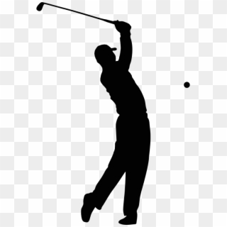 Medium Image - Golf Player Silhouette Svg, HD Png Download