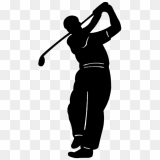 Golfer Png Seven 151 - Silhouette Muscle Man, Transparent Png
