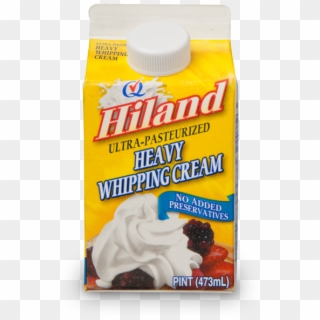 Heavy Whipping Cream - Hiland Dairy, HD Png Download