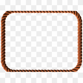 Rope Clipart Border - Rope Border, HD Png Download