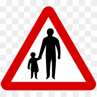 Road Signs For Pedestrians, HD Png Download