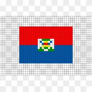 Flag Of Haiti Pixel Art From Brikbook - Russian Flag Pixel Art, HD Png Download