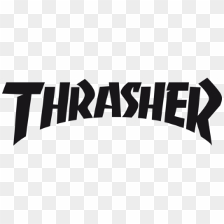 Thrasher - Thrasher Black And White Logo, HD Png Download
