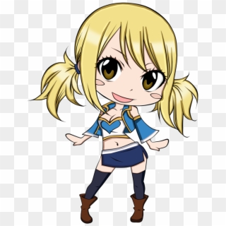 Image Chibi Lucy Render By Mira S9 D66n750 Png Shugo - Lucy Fairy Tail Chibi, Transparent Png