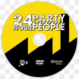 24 Hour Party People Dvd Disc Image - Cd, HD Png Download