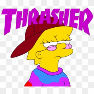 Is This Your First Heart - Lisa Simpson Edgy, HD Png Download