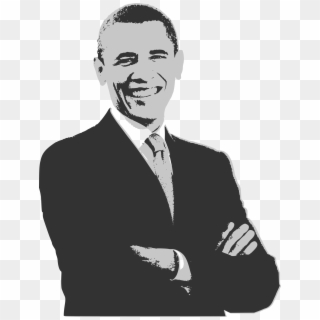 Barack Obama Png - Barack Obama Black And White Png, Transparent Png