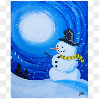 “frosty The Snowman” - Frosty The Snowman Painting, HD Png Download
