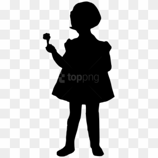 Free Png Girl Silhouette Png - Silhouette, Transparent Png