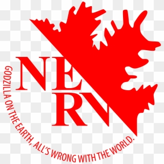 Anti-godzilla Division , - Evangelion Nerv Logo Png, Transparent Png