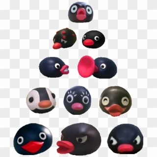 This Is The File Of Heads I Use For Pingu Posts - Cartoon, HD Png Download