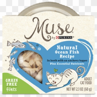 Muse Ocean Fish Broth Anchovy Topper - Friskies, HD Png Download