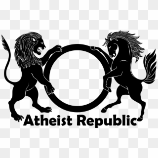 It Is Increasingly Common To See Atheist Symbols In - Atheist Republic Logo, HD Png Download