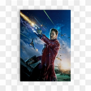 Guardians Of The Galaxy Star Lord Poster, HD Png Download