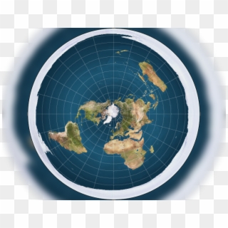 Image - Trekky0623 - Flat Earth World Map, HD Png Download