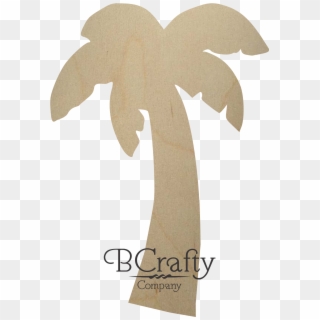 Wooden Palm Tree Cutout - Craft, HD Png Download