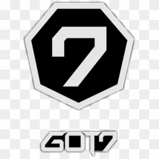 Got7 Sticker - Got7 Logo Png Black, Transparent Png