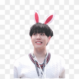 Kimyugyeom Yugyeom Got7 Cute Bunny Freetoedit - Got7 Yugyeom Cute Png, Transparent Png