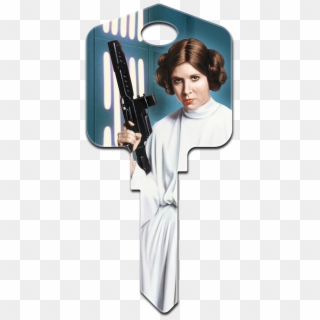 Front Of Key - Princess Leia, HD Png Download