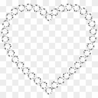 Diamond Heart Png Clip Art Image, Transparent Png