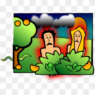 Biblical Nudity Has A Central Theme Running All Through - Adam And Eve Sad Clipart, HD Png Download
