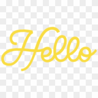 Hello - Calligraphy, HD Png Download