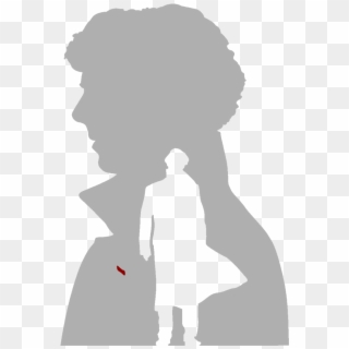 742 X 1077 5 - Sherlock Silhouette Art, HD Png Download