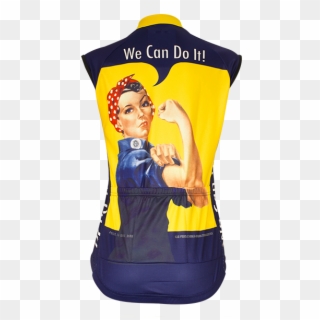 Retro Image Rosie The Riveter Women's Jersey - Rosie The Riveter, HD Png Download
