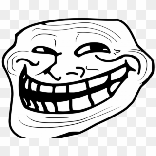 Trollface Clipart Transparent Png - Troll Face Laugh, Png Download