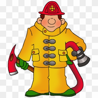 Firefighter Clipart Teacher - Fireman Clip Art, HD Png Download