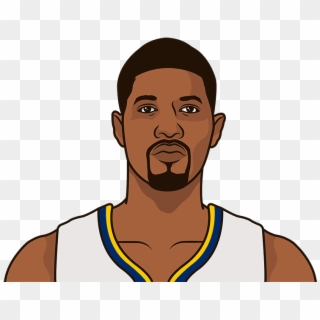 What Is Paul George Ppg By Season - Kyrie Irving Cartoon Face, HD Png Download