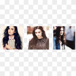 Lily Collins Fc Pack “ •10 Full Images •3 Circular - Girl, HD Png Download