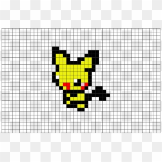 Pixel Art Pokemon Pichu, HD Png Download