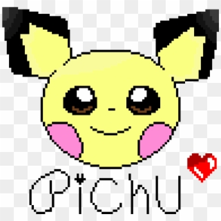 Pokemon Head Shot Of Pichu - Cartoon, HD Png Download