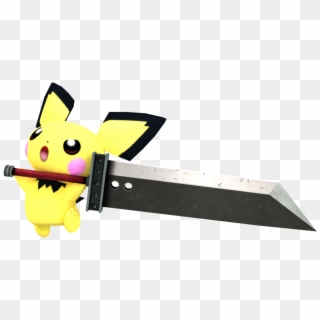 21 Aug - Pichu With A Sword, HD Png Download