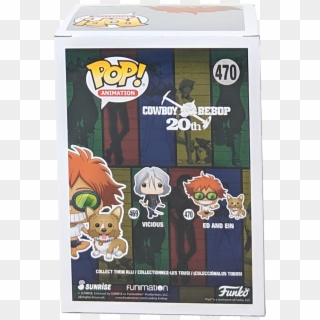 Cowboy Bebop Ed And Ein Pop Vinyl Figure And Buddy - Funko, HD Png Download