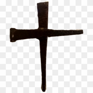 Religious Cross Small Iron Nails Wall Hanging - Cross, HD Png Download