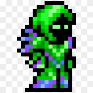 Spectre Armor Chlorophyte Armor - Pixel Art Fnaf Purple Guy, HD Png Download