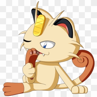 Meowth's Alone Time [commission From Angeltf] - Meowth Feet, HD Png Download