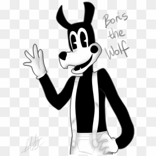 Boris The Wolf From ''bendy And The Ink Machine'' The - Bendy And The Ink Machine Anime Boris, HD Png Download