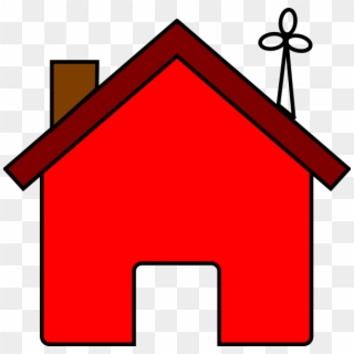 Clipart Red House, HD Png Download