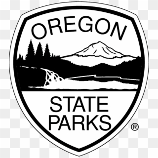 Oprd Shield Transparent Use Ppt Bw R - Oregon State Parks, HD Png Download