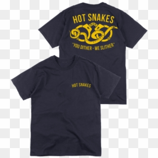 Hot Snakes 'dither' Navy Tee - Active Shirt, HD Png Download