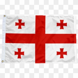Georgia Flag - Round Georgian Flag, HD Png Download
