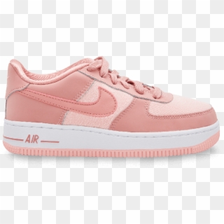 Pink Air Force 1 Lv8 Trainers - Air Force 1 Lv8 Pink, HD Png Download
