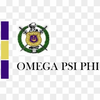 Omega Psi Phi Fraternity - Omega Psi Phi Shield Png, Transparent Png
