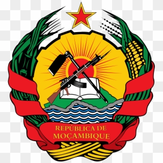Emblem Of Mozambique - Mozambique Emblem, HD Png Download