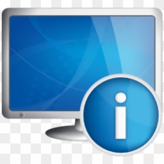 Computer Info Icon, HD Png Download