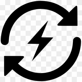Vector Black And White Download Recycle Energy Lighting - Done Icon Png, Transparent Png