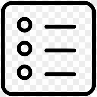 Png File Svg - Rules Icon White, Transparent Png